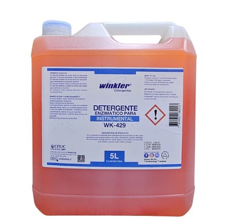 Detergentes y químicos de limpieza para instrumental